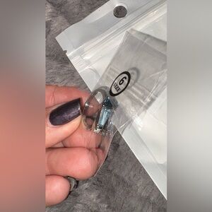 NWOT Silver Ring with Blue Gemstone Sz 6